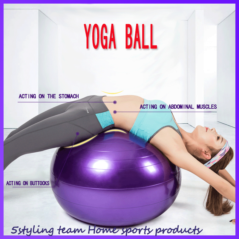 Forstærket PVC-eksplosionssikret yoga fitness-træningstræning til massage bold træning Gummi Yoga Balance sportsudstyr engros